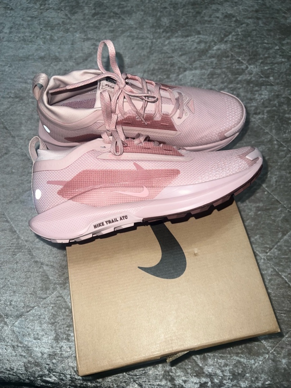 Nike Women’s Pink Trail Running Sneaker - Picture 3 of 5